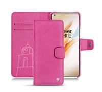 Housse cuir OnePlus 8 Pro - - Rose - Cuir lisse premium