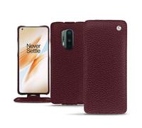 Housse cuir OnePlus 8 Pro - - Violet - Cuir grainé