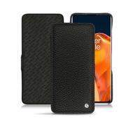 Housse cuir OnePlus 9 Pro - - Noir - Cuir grainé