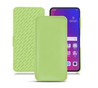 Housse cuir Oppo Find X - - Vert - Simili cuir