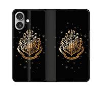 Housse Cuir Portefeuille Pour Iphone 16 Plus Harry Potter Poudlard