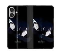 Housse Cuir Portefeuille Pour Iphone 16 Plus Manga Naruto Sasuke Itachi