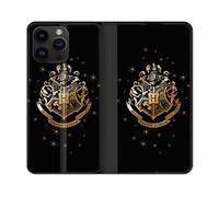 Housse Cuir Portefeuille Pour Iphone 16 Pro Harry Potter Poudlard