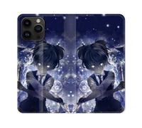 Housse Cuir Portefeuille Pour Iphone 16 Pro Manga Assassination Classroom Nagisa