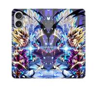 Housse Cuir Portefeuille Pour Samsung Galaxy A06 Manga Dragon Ball Sangohan Duo