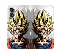 Housse Cuir Portefeuille Pour Samsung Galaxy A06 Manga Dragon Ball Sangoku Portrait