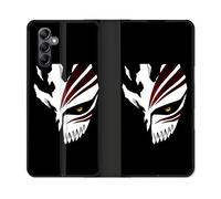 Housse Cuir Portefeuille Pour Samsung Galaxy A15 4g / 5g Manga Bleach Masque
