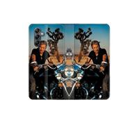 Housse Cuir Portefeuille Pour Samsung Galaxy A16 5G Musique Johnny Hallyday Moto