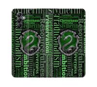 Housse Cuir Portefeuille Pour Samsung Galaxy A35 5g Harry Potter Serpentar