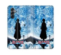 Housse Cuir Portefeuille Pour Samsung Galaxy A35 5g Manga Bleach Lune