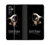 Housse Cuir Portefeuille Pour Samsung Galaxy S24 Fe Harry Potter Hollows Dobby