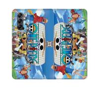 Housse Cuir Portefeuille Pour Samsung Galaxy S24 Fe Manga One Piece Sunny