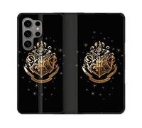 Housse Cuir Portefeuille Pour Samsung Galaxy S24 Ultra Harry Potter Poudlard