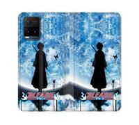 Housse Cuir Portefeuille Pour Vivo Y21 / Y21s / Y33s Manga Bleach Lune