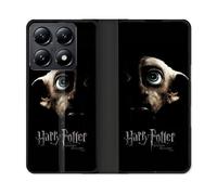 Housse Cuir Portefeuille Pour Xiaomi 14t Harry Potter Hollows Dobby