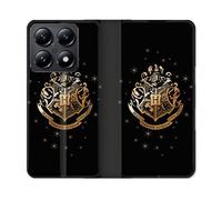 Housse Cuir Portefeuille Pour Xiaomi 14t Harry Potter Poudlard