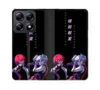 Housse Cuir Portefeuille Pour Xiaomi 14t Manga Assassination Classroom Duo