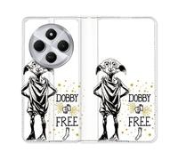 Housse Cuir Portefeuille Pour Xiaomi Redmi 14c 4g Harry Potter Dobby Free Blanc