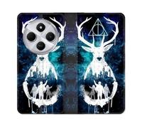 Housse Cuir Portefeuille Pour Xiaomi Redmi 14c 4g Harry Potter Patronome