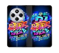 Housse Cuir Portefeuille Pour Xiaomi Redmi 14c 4g Street Art Rap