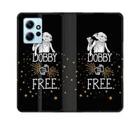 Housse Cuir Portefeuille Pour Xiaomi Redmi Note 12 4g Harry Potter Dobby Free Noir