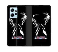 Housse Cuir Portefeuille Pour Xiaomi Redmi Note 12 4g Manga Bleach Duo