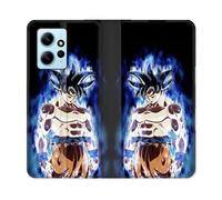 Housse Cuir Portefeuille Pour Xiaomi Redmi Note 12 4g Manga Dragon Ball Sangoku Noir