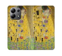 Housse Cuir Portefeuille Pour Xiaomi Redmi Note 13 4g Peinture Le Baiser