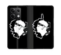 Housse Cuir Portefeuille Pour Xiaomi Redmi Note 13 Pro 5g Voyage Corse Noir