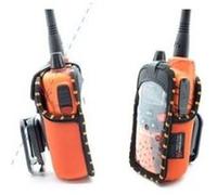 Housse cuir pour talkies-walkies g9 pro (orange) G