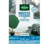 Housse d' hivernage - 1,30 m x 1,60 m - Vert