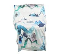 Housse D’allaitement Bébé en Polyester Élastique, Bleu, Usage Quotidien | Nappage Plus Sombre, Protège du Vent Léger Variations de Température, S’enroule Autour Poignée
