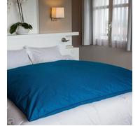 Housse d édredon jacquard 90x150 cm bleu