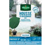 Housse d’hivernage - 0,8 m x 0,8 m - Vert