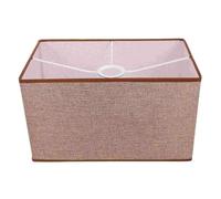 Housse d'abat-jour en lin, housse de protection anti-poussière, décorative, for lampe, table, bureau Pour Lampe De Table DéCoration De Chevet