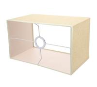 Housse d'abat-jour en lin, housse de protection anti-poussière, décorative, for lampe, table, bureau Pour Lampe De Table DéCoration De Chevet