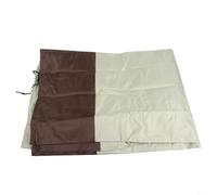 Housse d'abri de jardin résistante à l'eau fabriquée en tissu Oxford 210D pour garder les bûches au sec dans toutes les conditions météorologiques (1,2 m)