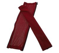 Housse D'accoudoir de Chaise de Bureau Imperméable, Polyester Rouge | Design Extensible, Protection Solide et Fiable, pour Fauteuil et Espace de Travail, Style Simple et Élégant