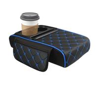 Housse d'accoudoir de voiture - Console centrale de protection avec rangement de la hauteur et une poche - Coussin d'accoudoir pour une utilisation dans les voitures et les camions - Pour homme, femme