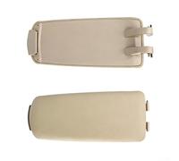 Housse d'accoudoir en cuir 8E0864245E, pour A4 pour B6 pour B7 2001-2008 - Pièce de réparation pour intérieur (beige)
