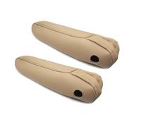 Housse D'accoudoir En Cuir Microfibre Pour Honda Pour Odyssey 2004-2012 Housses d’accoudoirs(2pcs Beige)