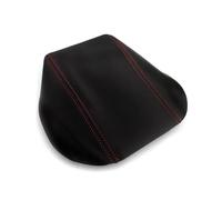 Housse D'accoudoir En Cuir Souple Pour Honda Pour Civic 9ème Berline 2012-2015 Revêtement Autocollant Pour Console Centrale Centrale(Black with red line)