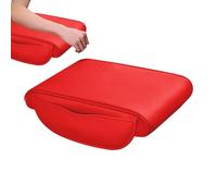 Housse d'accoudoir en mousse à mémoire de forme, coussin d'accoudoir de console centrale automatique | Coussin d'accoudoir de voiture léger | Pièces d'accoudoir et accessoires avec sangle élastique