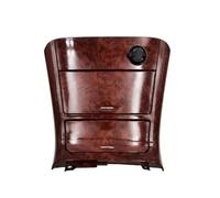 Housse d'accoudoir Pour Camry 2002-2007 Boîte De Rangement Changement Vitesse Commande Centrale Panneau Central Manette Lunette NOLONGNRDX(Mahogany)