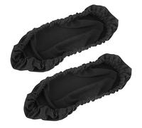 Housse D'accoudoir pour Chaise de Bureau et Chaise de Jeu 1 Paire de Housses D'accoudoir de Chaise Amovibles Housse de Fauteuil de Protection élastique pour Les Nécessités (Noir)