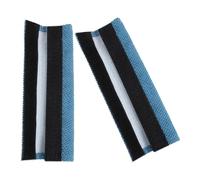 Housse D'accoudoir pour Fauteuil Roulant, Paire, Mousse Mémoire Respirante | Protection Épaisse, Fixation Auto-agrippante, Bleu, pour Seniors, Fauteuils Roulants et Déambulateurs