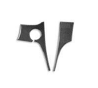 Housse d'accoudoir Pour M&ercedes B&enz Classe C W203 2005-2007 Autocollant De Garniture Latérale Panneau Commande Central NOLONGNRDX(Black LHD)