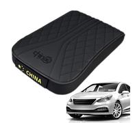 Housse d'accoudoir pour voiture - Belle housse d'accoudoir de voiture - Coussin élastique pour console centrale de voiture pour la plupart des véhicules
