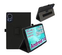 Housse d'adsorption pour ODEA S11, étui pour tablette PC de 11 pouces, support Folio en cuir PU, étui de prévention des chutes pour ODEA S11 2024 noir