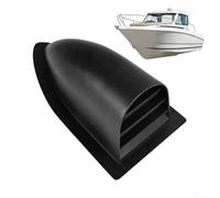 Housse d'aération de bateau avec structure anti-fuite et système de ventilation incliné pour fournir une circulation d'air continue et empêcher l'humidité d'entrer dans des conditions marines